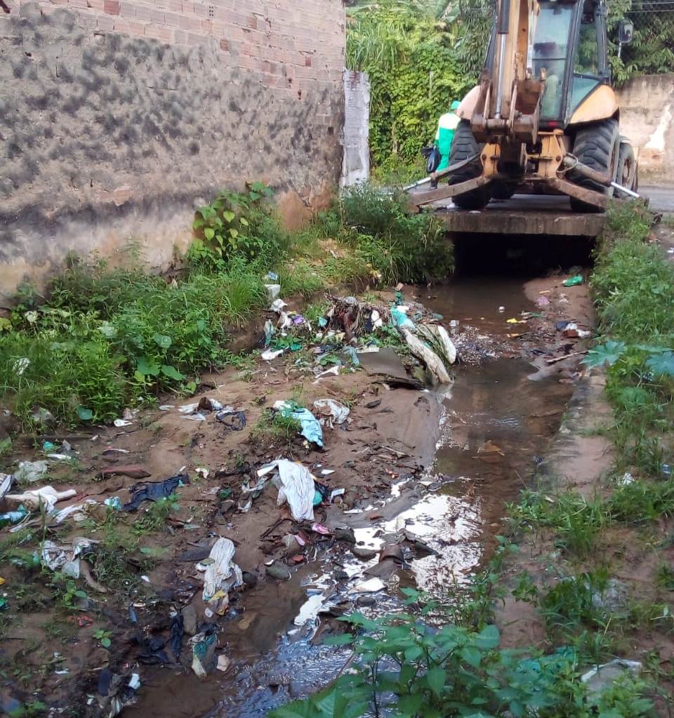 Prefeitura retirou 68 toneladas de canal em Bebedouro. Foto: Ascom Sudes